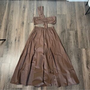 Showpo Top + Midi Skirt SET